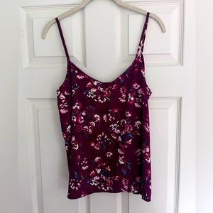 Hollister floral tank top